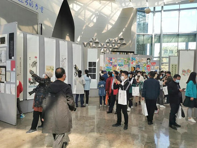 童心繪夢，翰墨流芳——埇橋區第二十五屆黃淮海少兒書畫大展賽作品展開幕